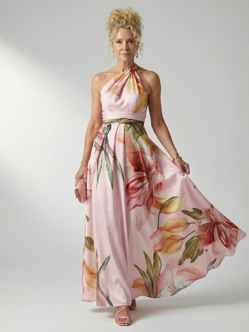GirardLyon | Robe Maxi Fleurie Légère Amiel