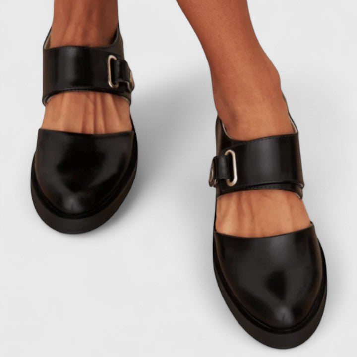 GIRARDLYON | MOCASSINS DÉCOUPÉS BOUCLE FOR WOMAN