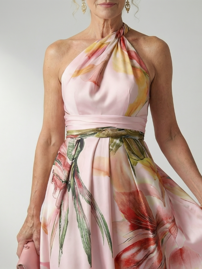 GirardLyon | Robe Maxi Fleurie Légère Amiel