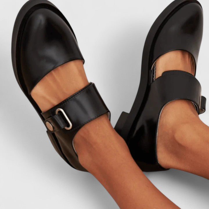 GIRARDLYON | MOCASSINS DÉCOUPÉS BOUCLE FOR WOMAN