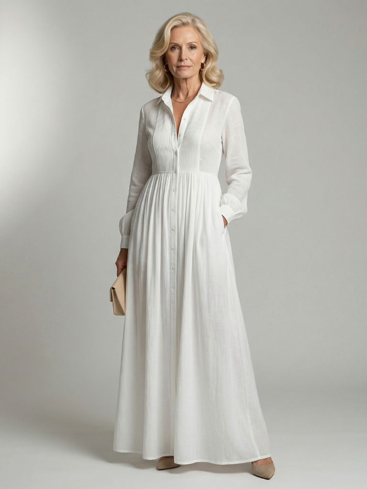 GirardLyon | Robe Maxi Soft Flow Lioren