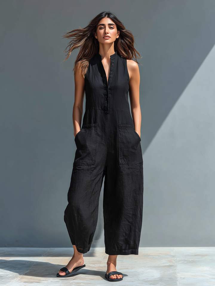 GIRARDLYON | COMBINAISON LARGE BOUTONNÉE FOR WOMAN