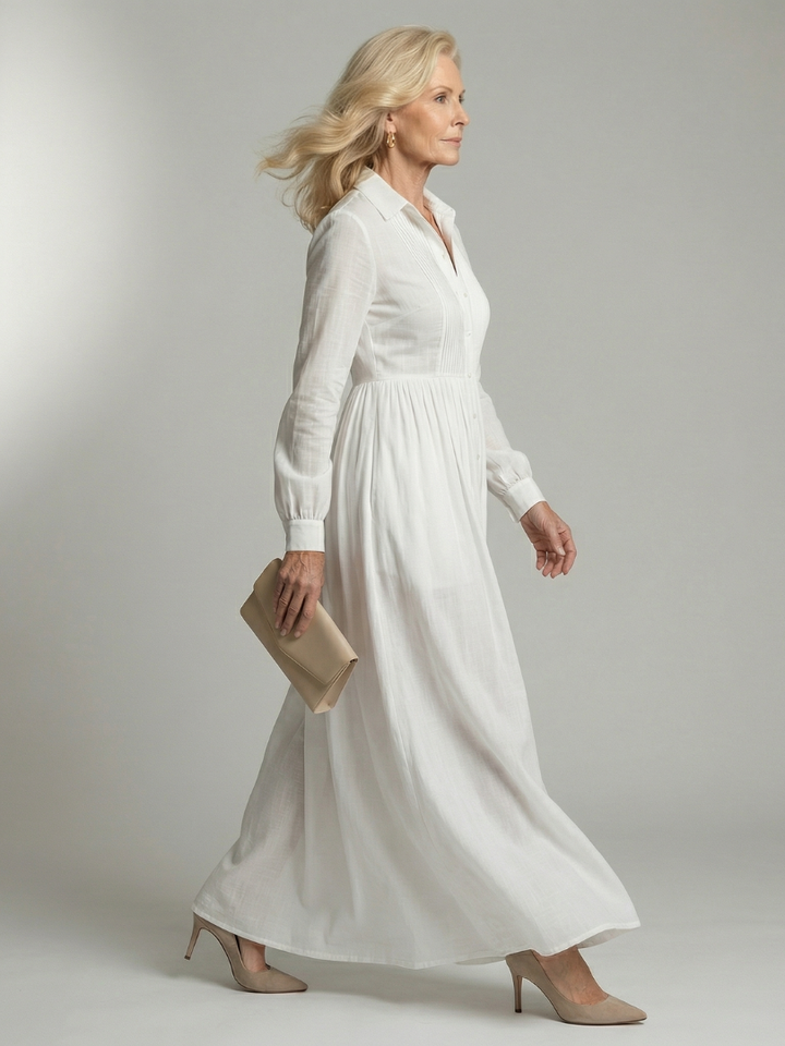 GirardLyon | Robe Maxi Soft Flow Lioren