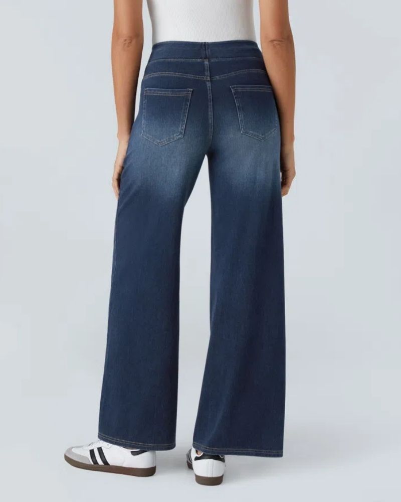 Ainsley - Jeans À Jambe Large Confortables