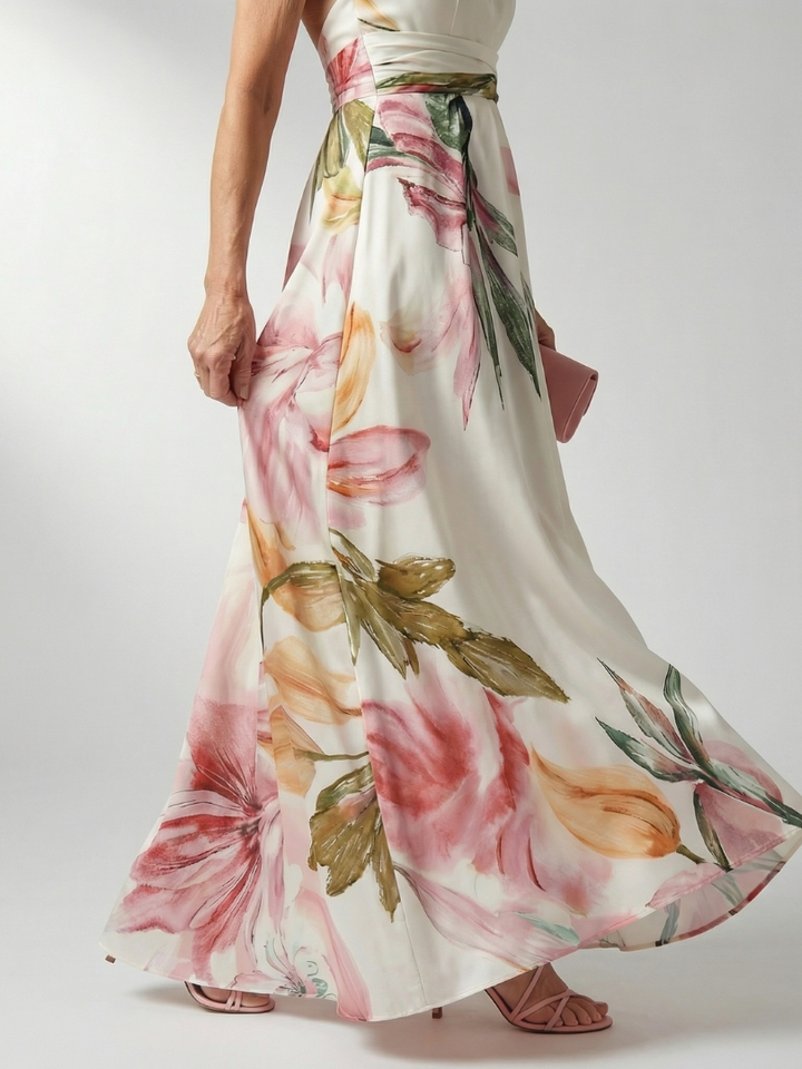 GirardLyon | Robe Maxi Fleurie Légère Amiel