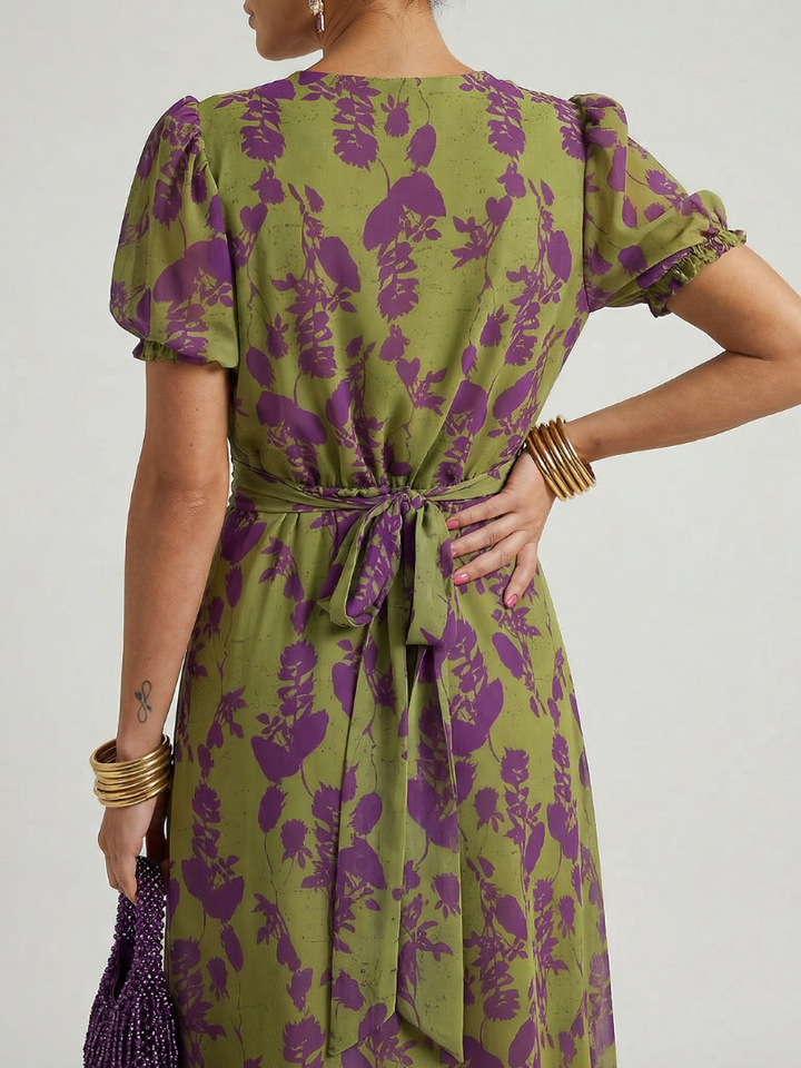 GirardLyon | Robe Midi Florale Détendue Virel