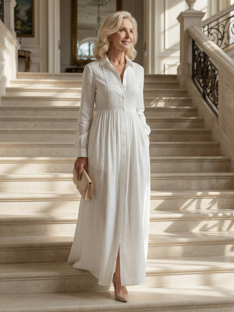 GirardLyon | Robe Maxi Soft Flow Lioren