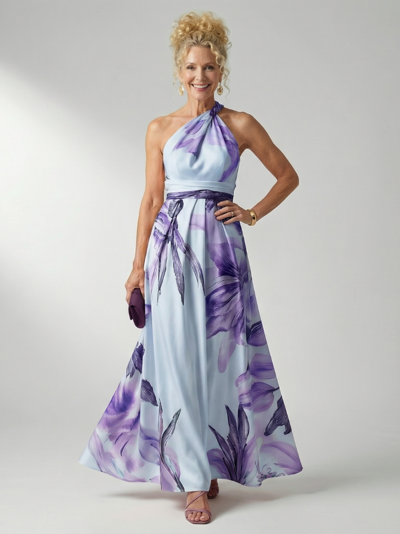 GirardLyon | Robe Maxi Fleurie Légère Amiel
