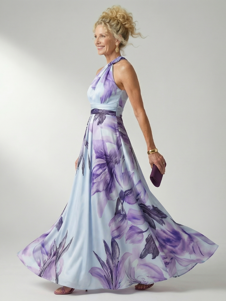GirardLyon | Robe Maxi Fleurie Légère Amiel