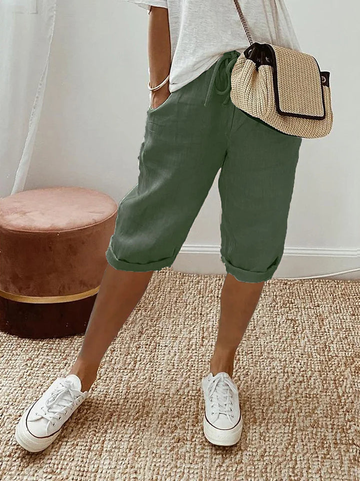 Laluna® | Short en lin de coton pour femme