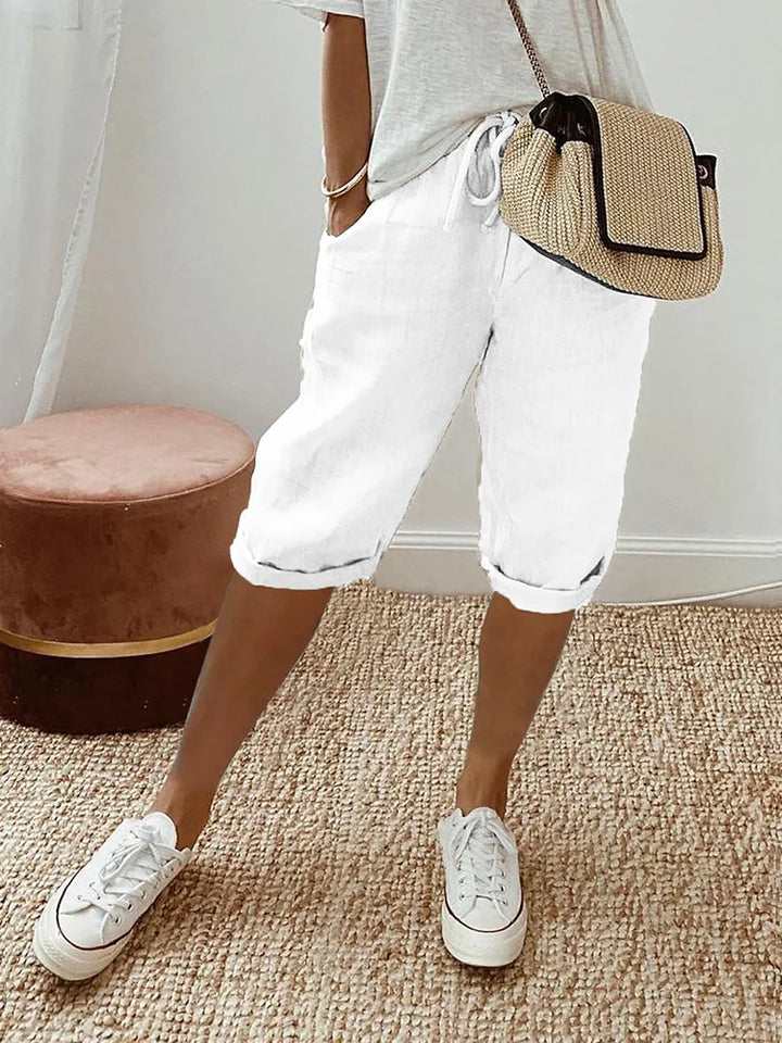 Laluna® | Short en lin de coton pour femme