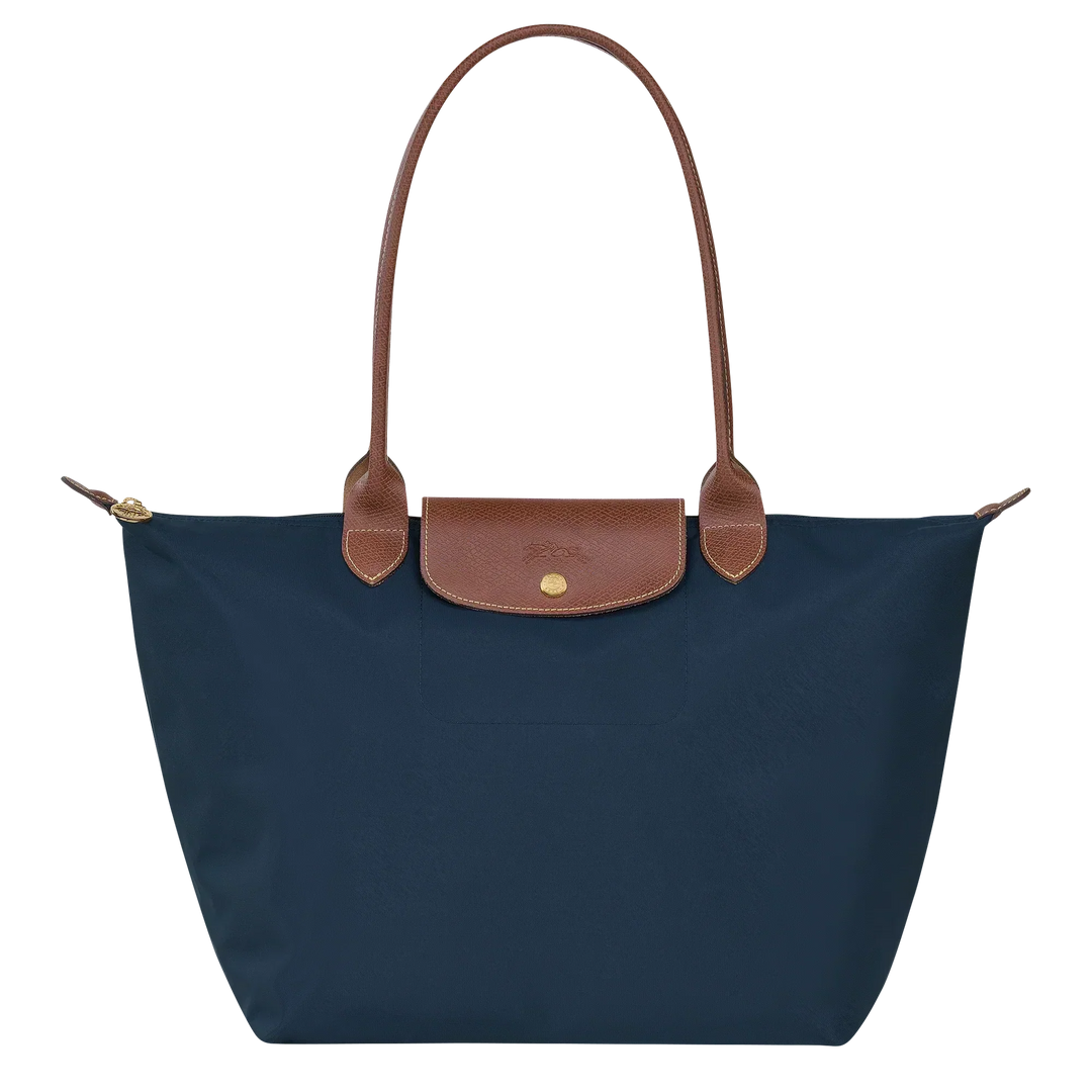 Longchamp - Grand sac cabas Le Pliage, Marine