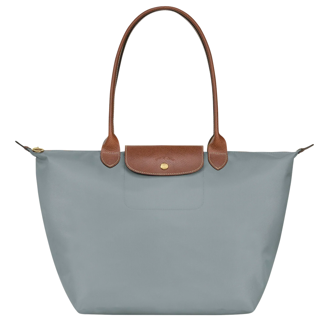 Longchamp - Grand sac cabas Le Pliage, Acier