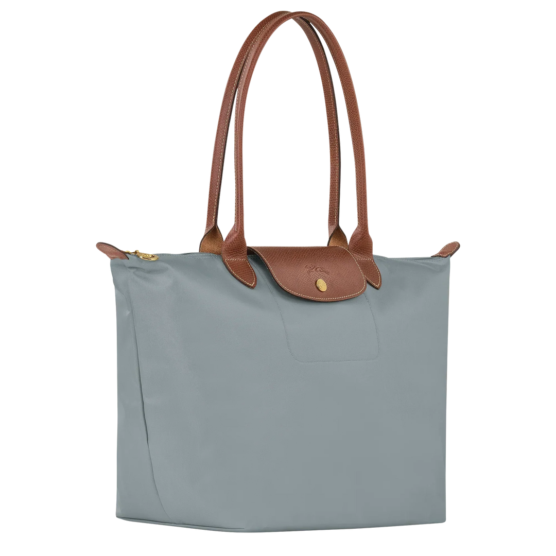 Longchamp - Grand sac cabas Le Pliage, Acier