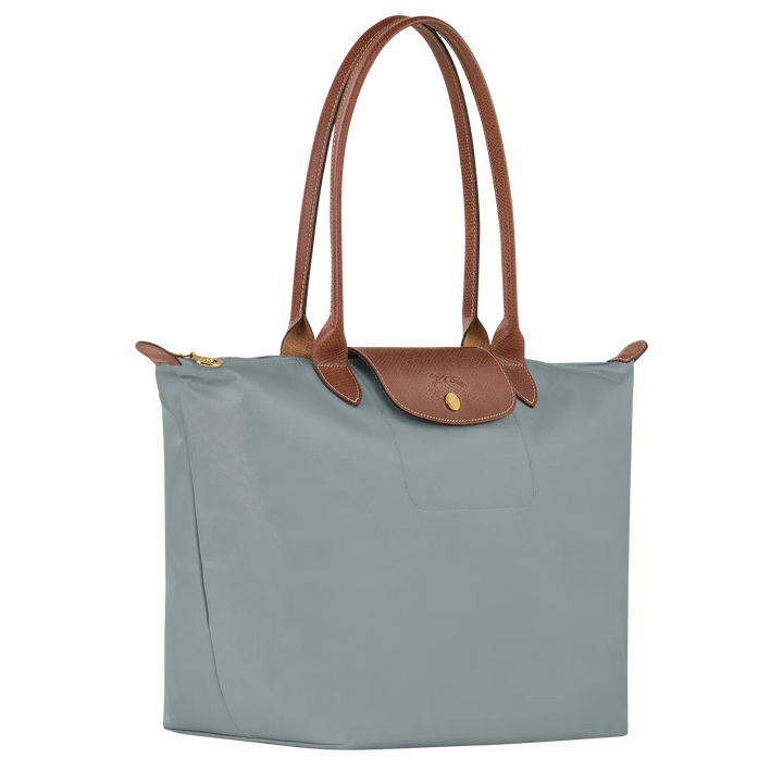 Longchamp - Grand sac cabas Le Pliage, Acier