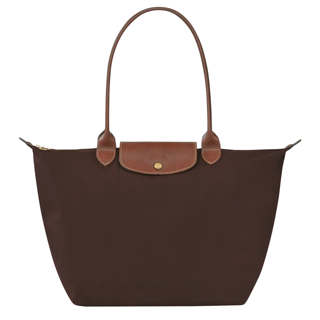 Longchamp - Grand sac cabas Le Pliage, Ébène