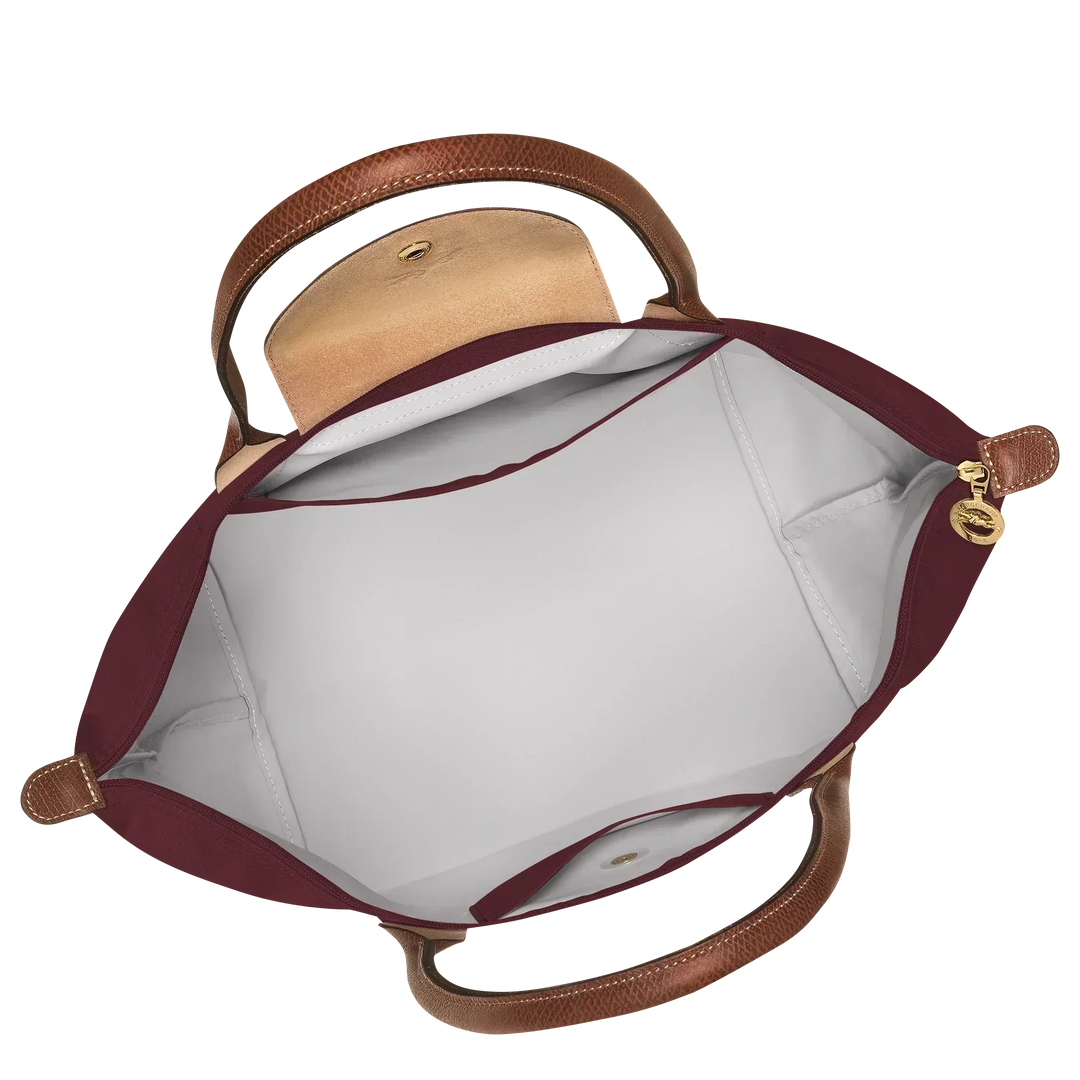 Longchamp - Grand sac cabas Le Pliage, bordeaux