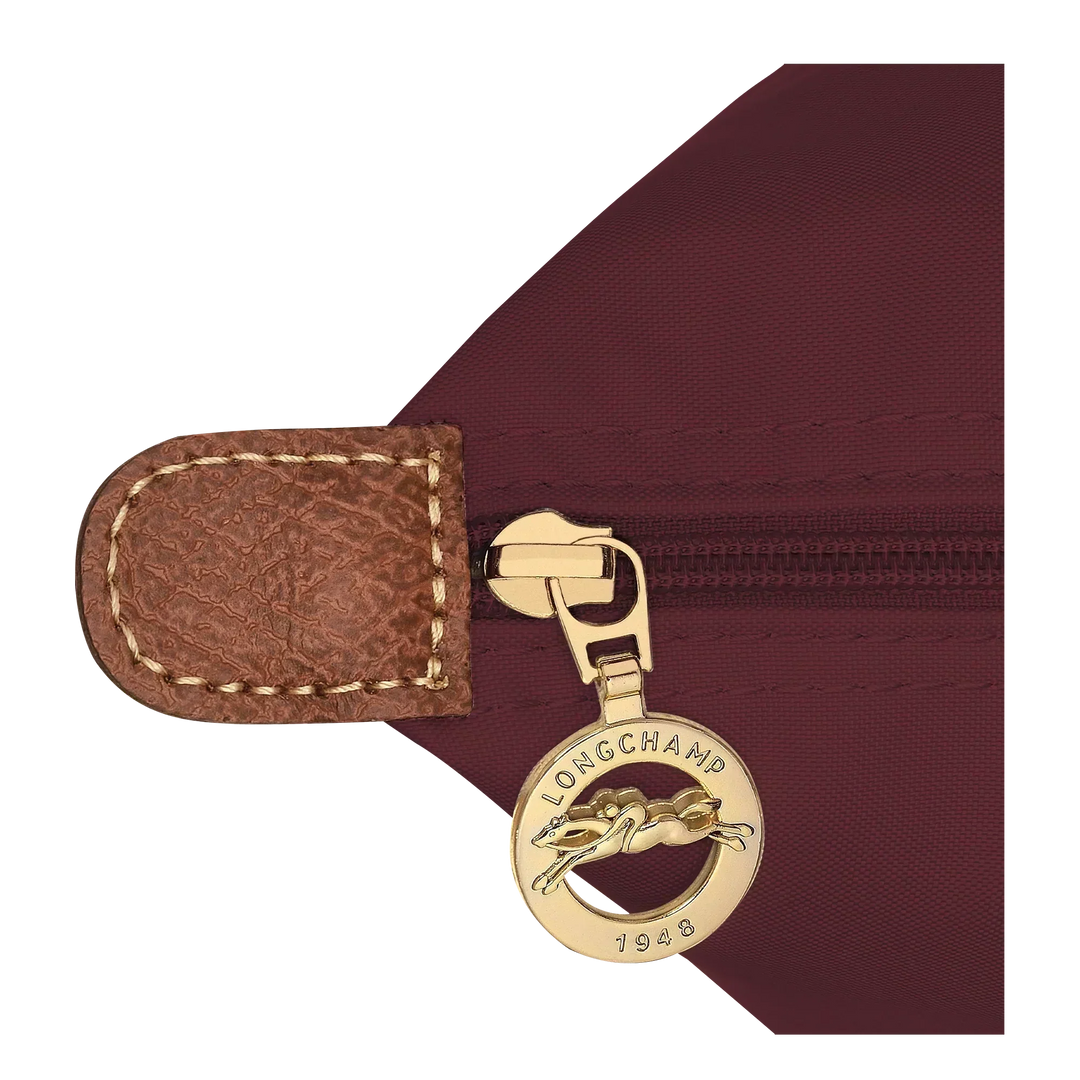Longchamp - Grand sac cabas Le Pliage, bordeaux