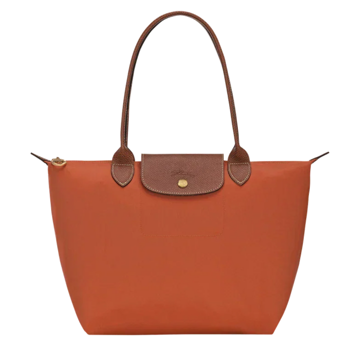 Longchamp - Grand Sac cabas Le Pliage, brique