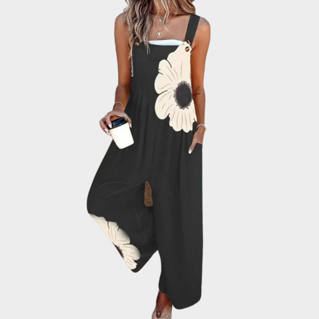 GIRARDLYON | SALOPETTE FLEUR AMPLE FOR WOMAN