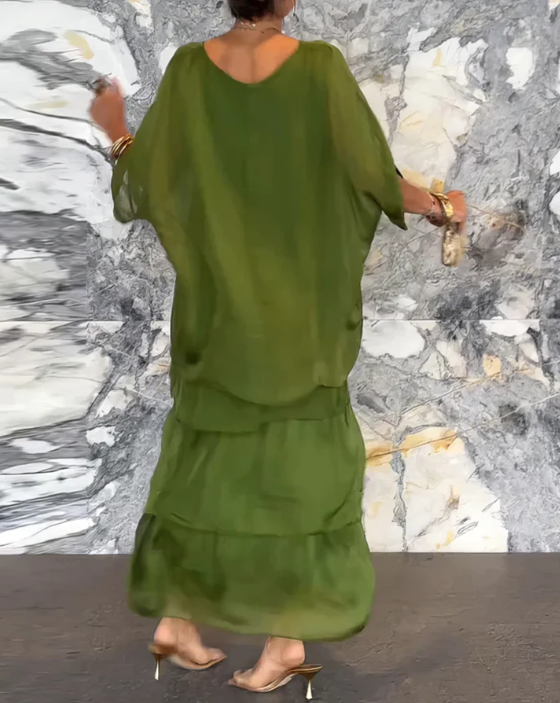 Lara | Robe longue fluide et élégante