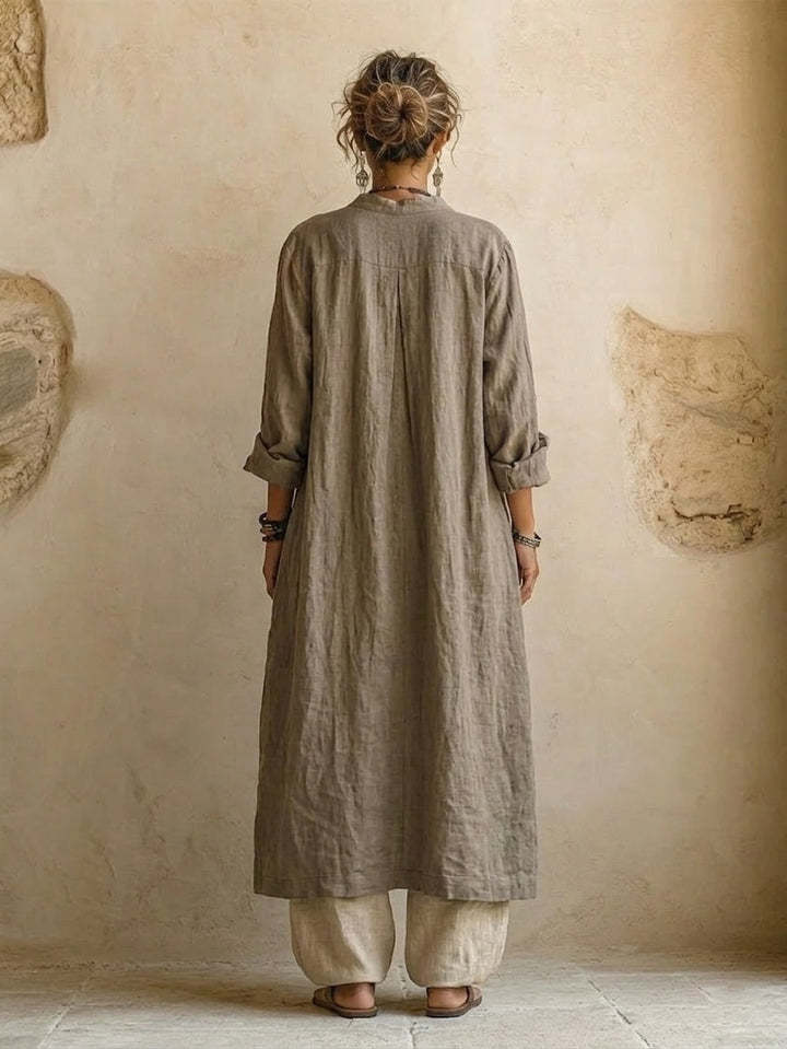 GIRARDLYON | MANTEAU LONG BOUTONNÉ FOR WOMAN