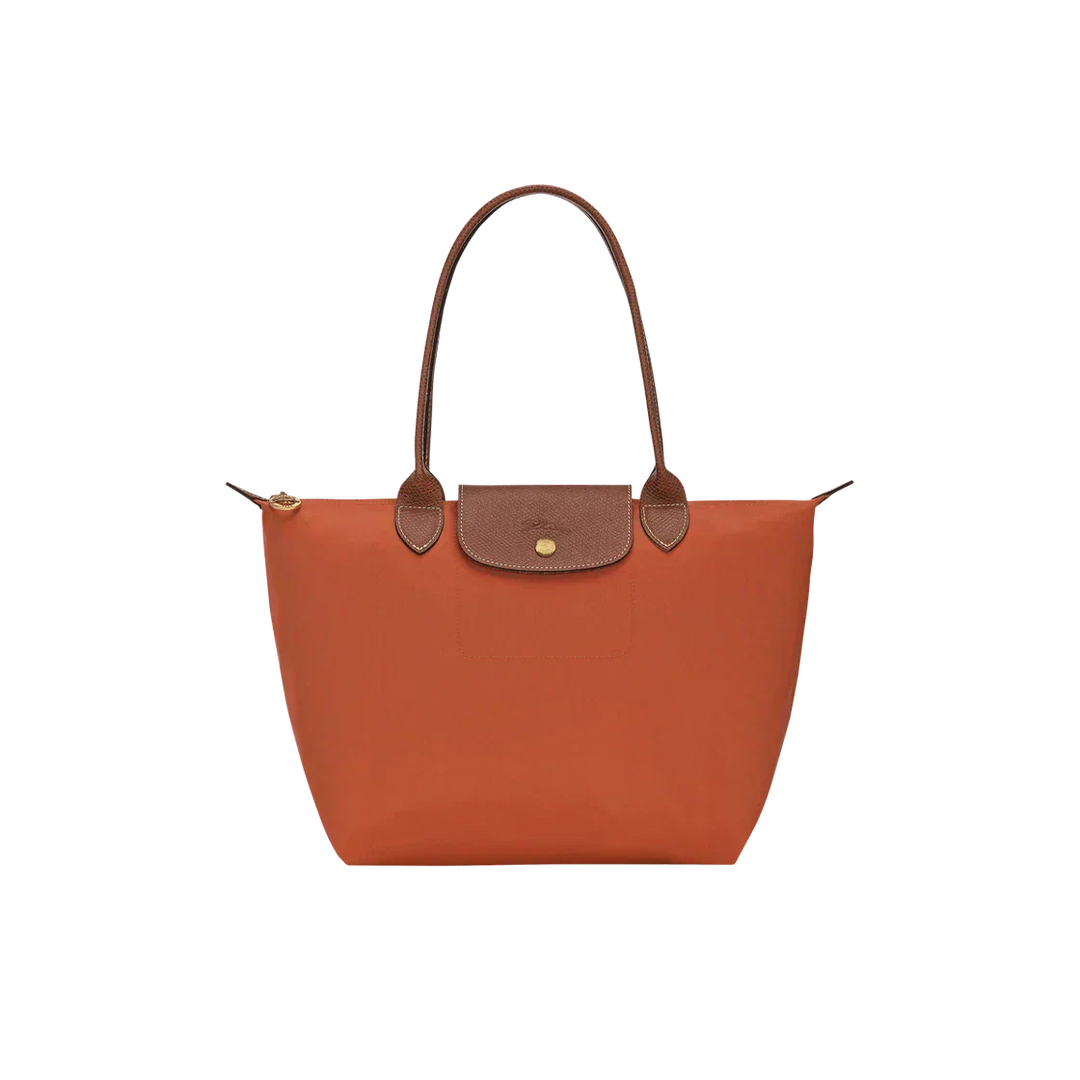Longchamp - Grand Sac cabas Le Pliage, brique