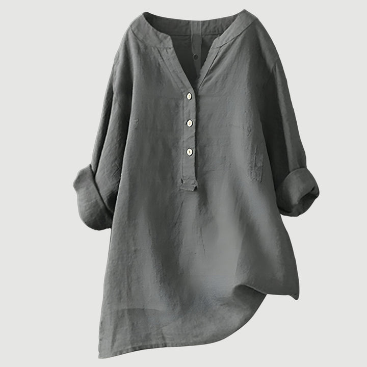 Freja - Chemise légère et confortable à boutons