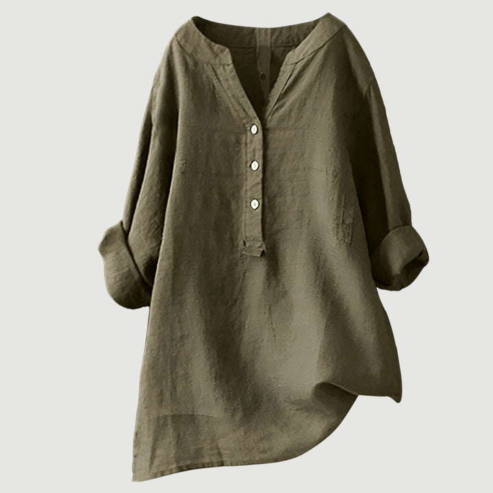 Freja - Chemise légère et confortable à boutons