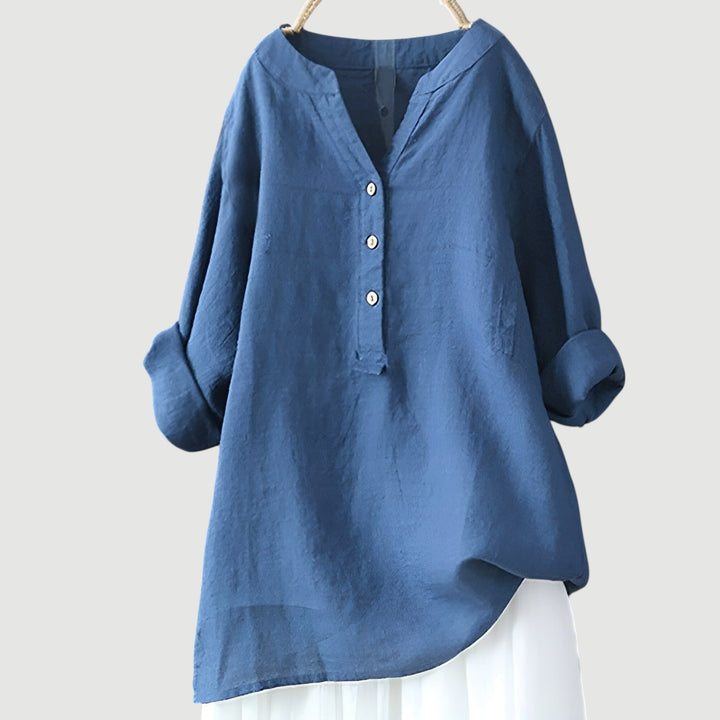 Freja - Chemise légère et confortable à boutons