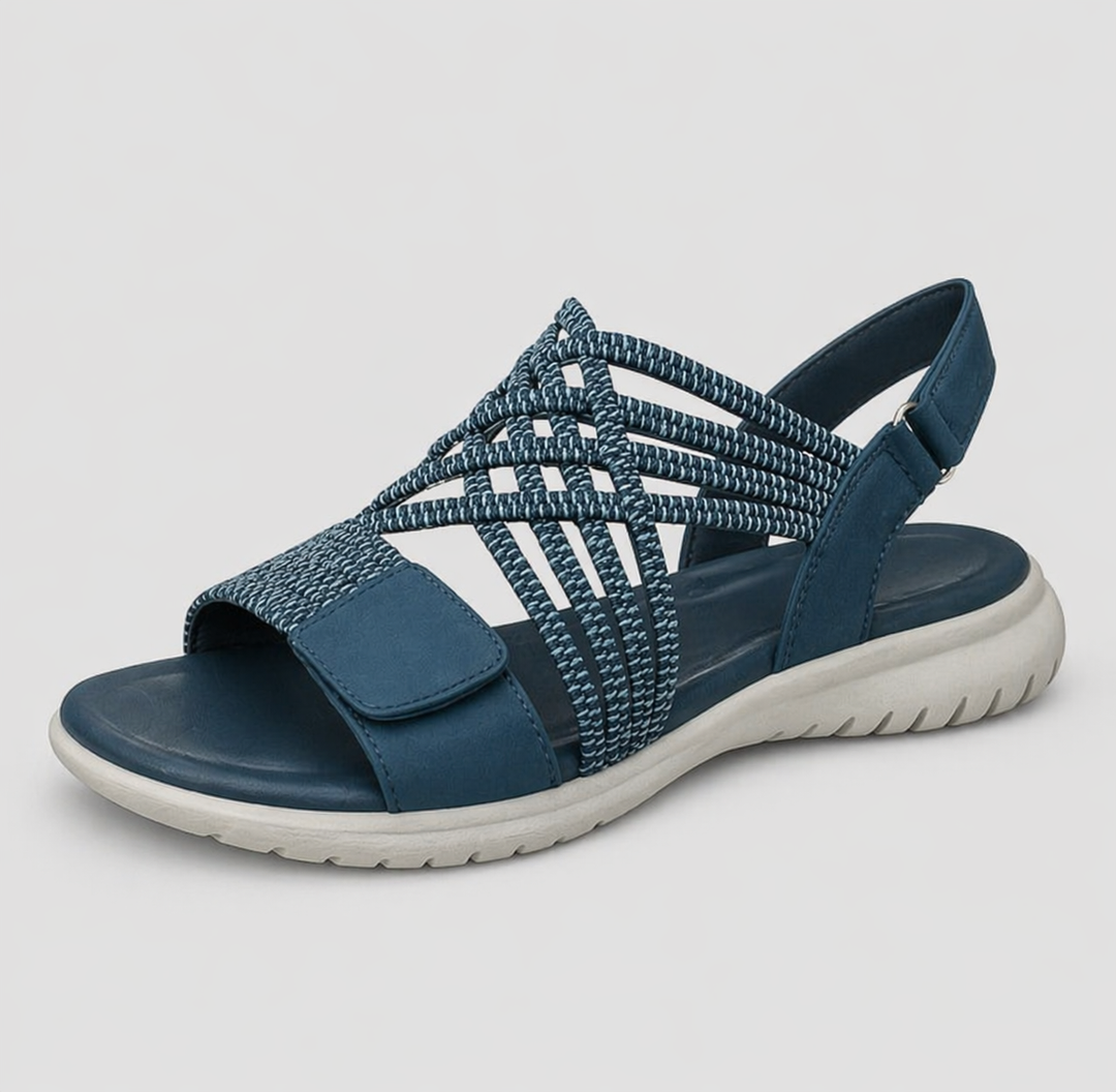 GIRARDLYON | SANDALES TRESSÉES SEMELLE CONFORT FOR WOMAN