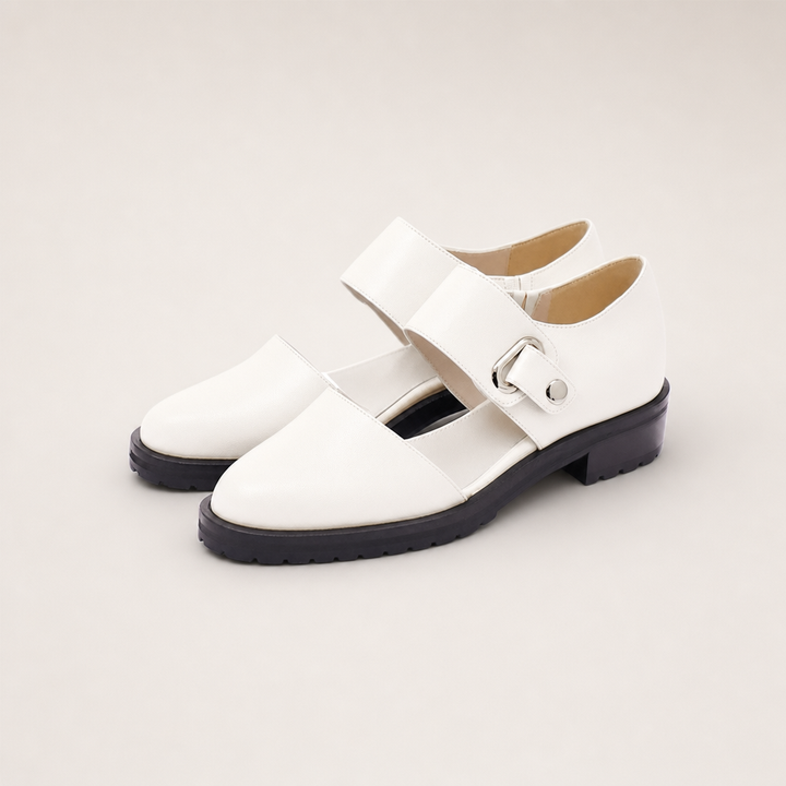 GIRARDLYON | MOCASSINS DÉCOUPÉS BOUCLE FOR WOMAN