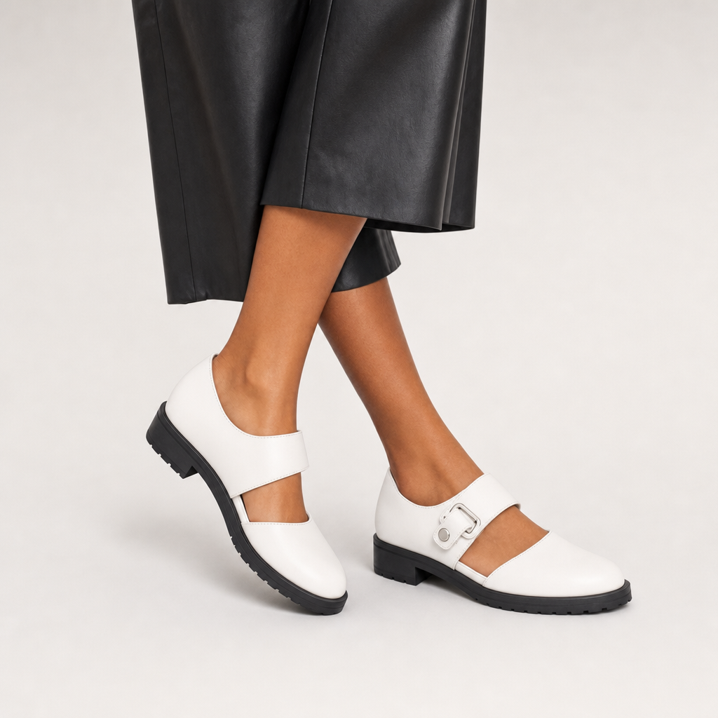 GIRARDLYON | MOCASSINS DÉCOUPÉS BOUCLE FOR WOMAN