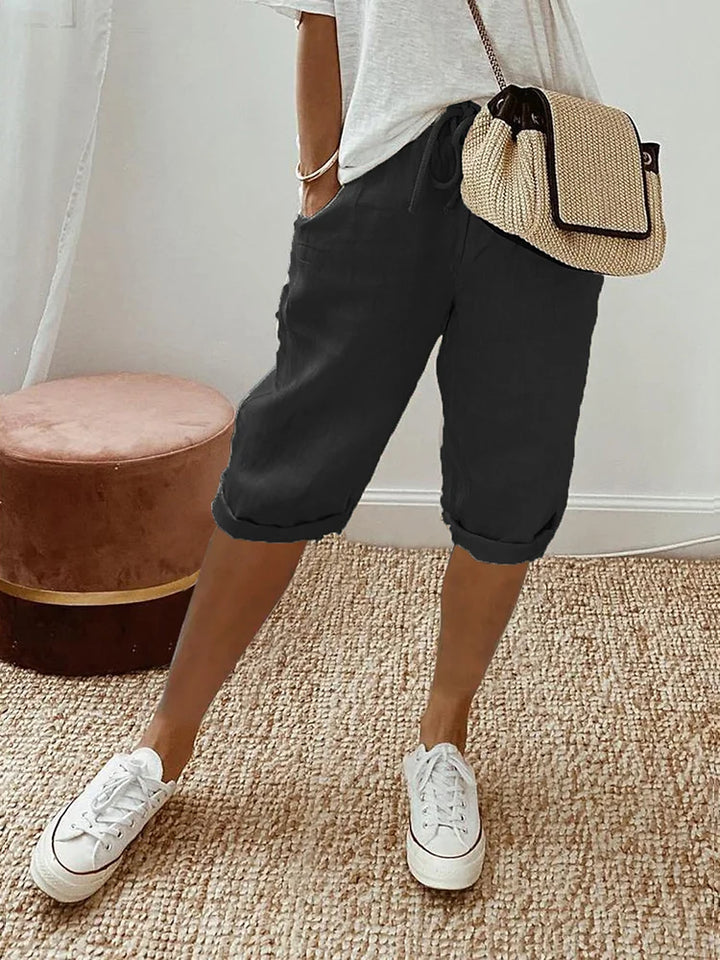 Laluna® | Short en lin de coton pour femme