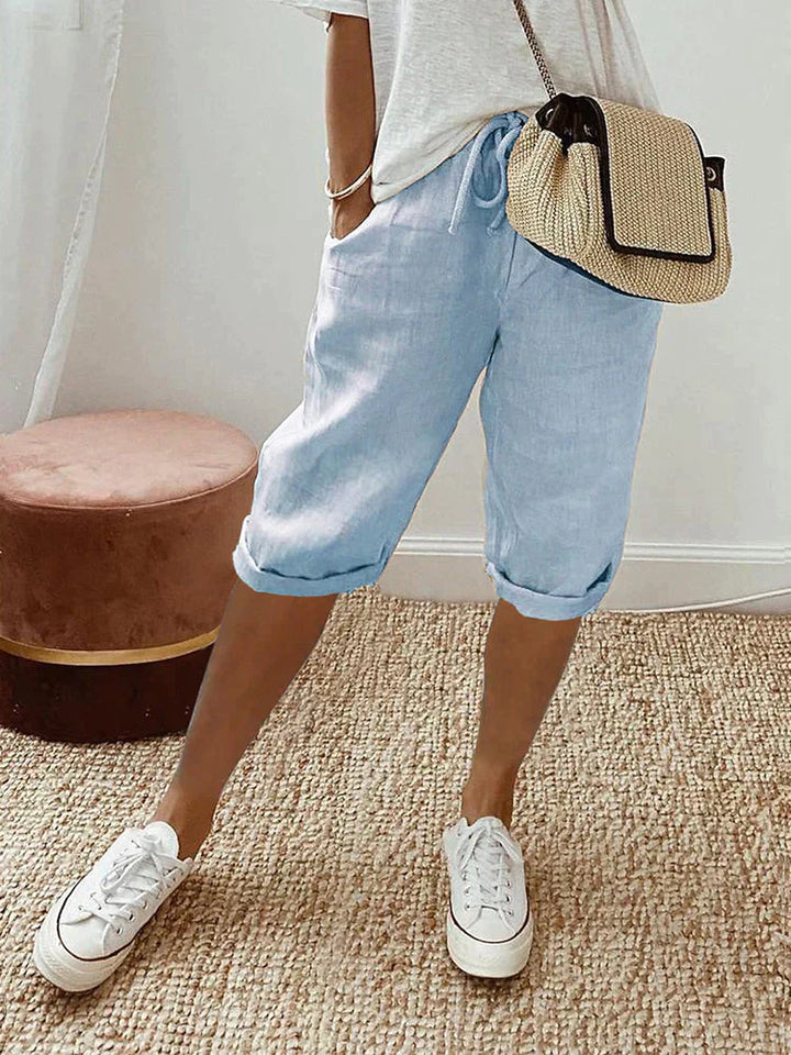 Laluna® | Short en lin de coton pour femme