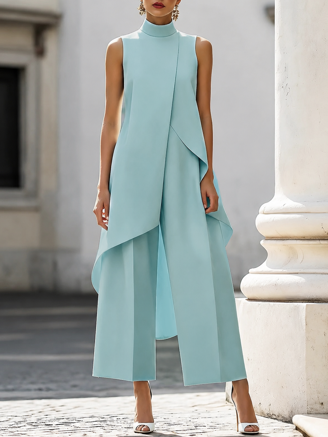 GIRARDLYON | ENSEMBLE COL MONTANT FLUIDE FOR WOMAN