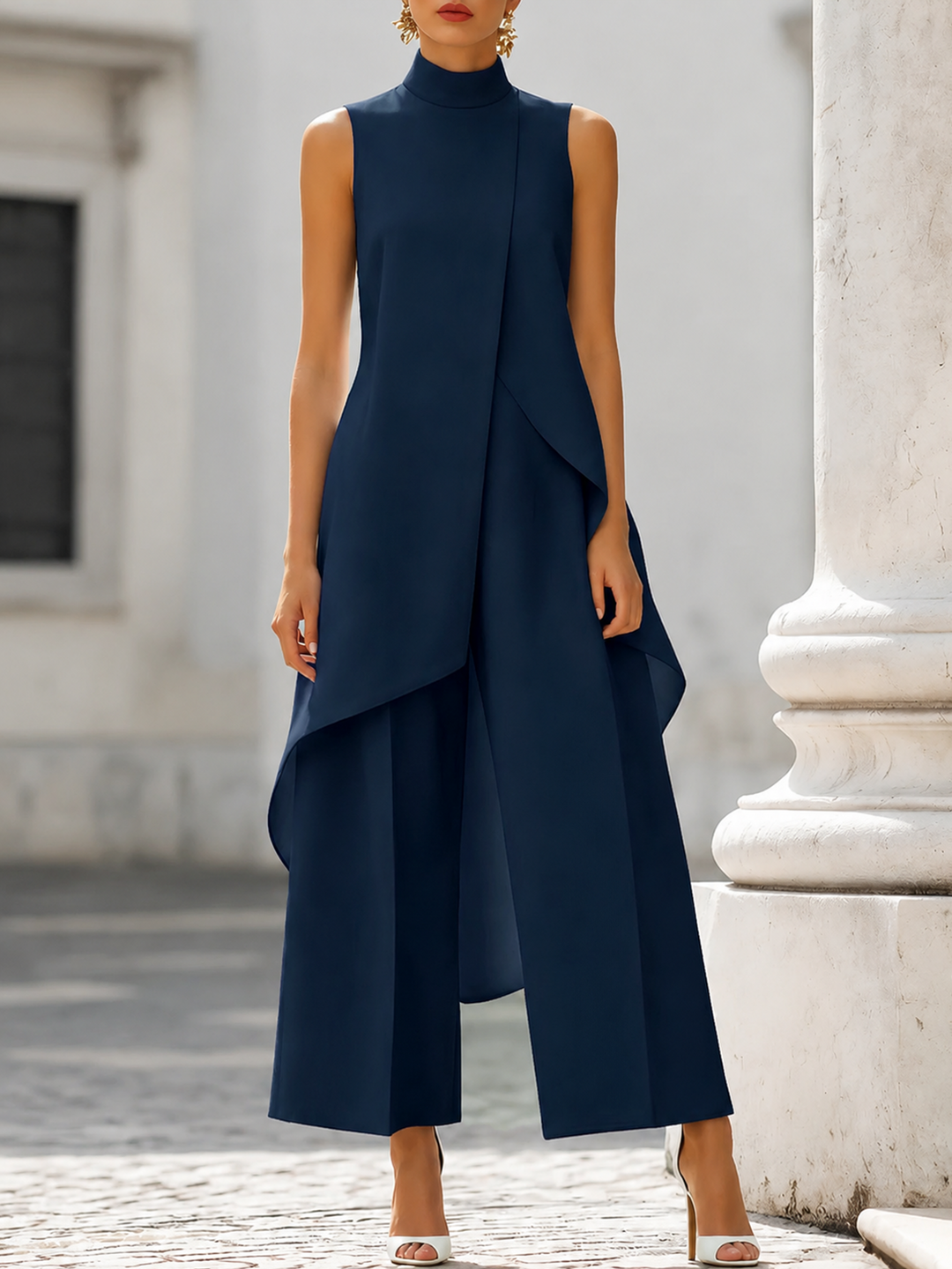 GIRARDLYON | ENSEMBLE COL MONTANT FLUIDE FOR WOMAN
