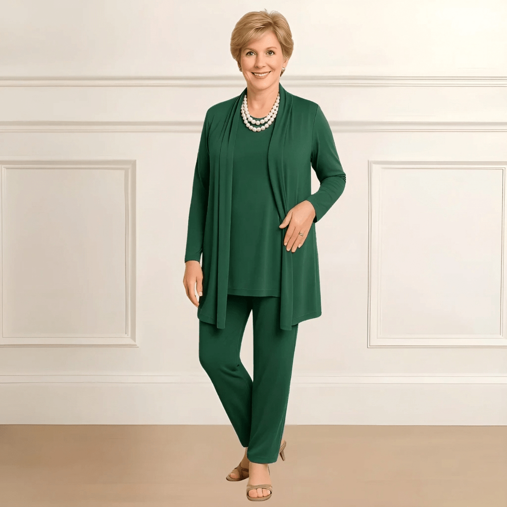 Rosy - Ensemble Élégant 3 Pièces