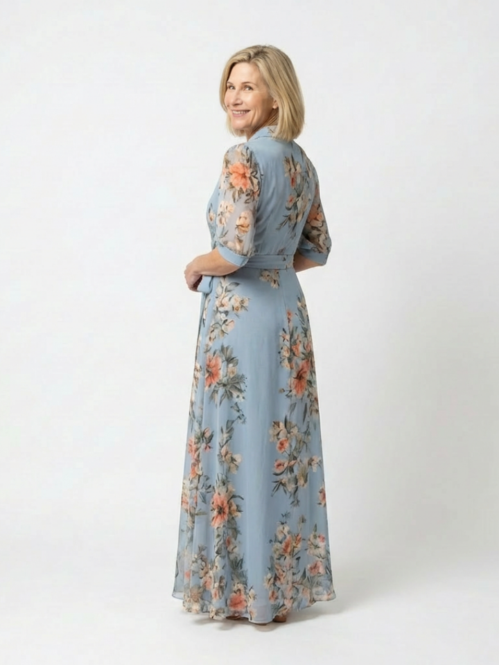 GirardLyon | Robe Maxi à Enveloppe Elowen