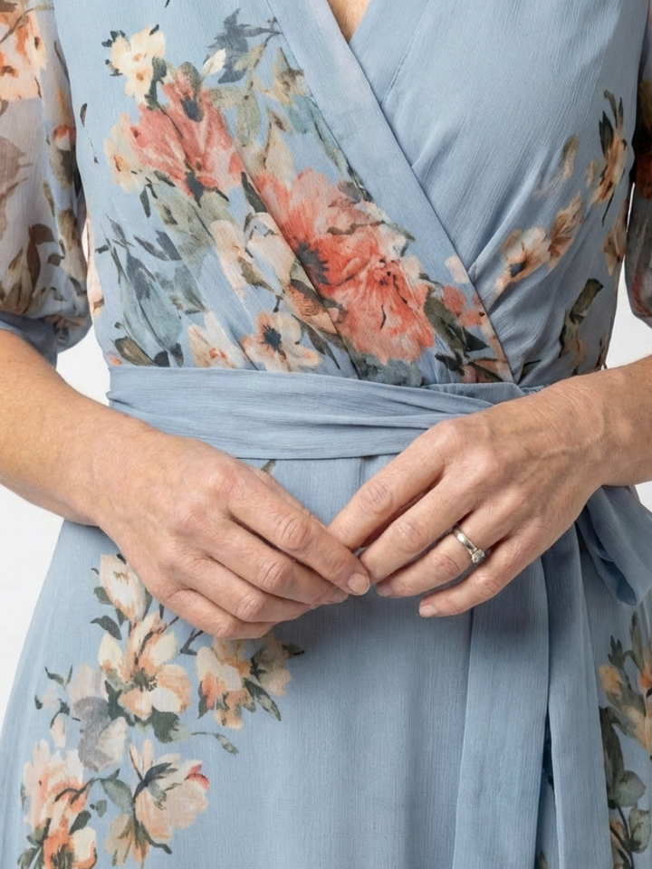 GirardLyon | Robe Maxi à Enveloppe Elowen